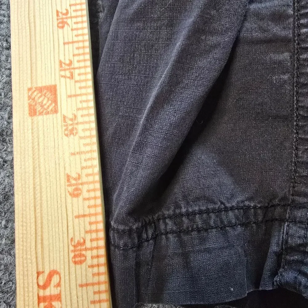 L.L.Bean Cargo Jogger Pants Mens XL Gray Elastic Waist Hiking Outdoor Trail